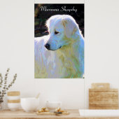 Maremma sheepdog Pop Art Poster (Küche)