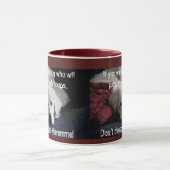 Maremma-Spaß über Gehorsam Tasse (Zentrum)