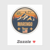 Marengo, Iowa Aufkleber (Blatt)