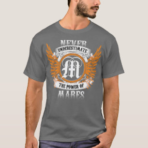 Mares Name Shirt nie unterschätzen den Power von