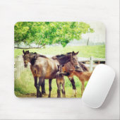 Mares und Foals Mousepad (Mit Mouse)
