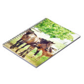 Mares und Foals Notizblock (Linke Seite)