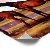 Mares und Fohlen von George Stubbs Poster (Ecke)