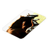 Mares und Foul Pferde Magnet (Linke Seite)