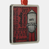 Marfa Holiday Ornament Aus Metall (Rechts)