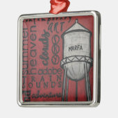 Marfa Holiday Ornament Aus Metall (Links)