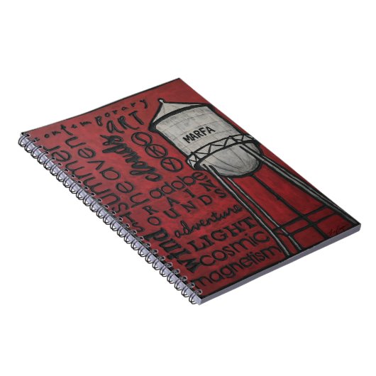 Marfa Spiral Notebook Notizblock (Rechte Seite)