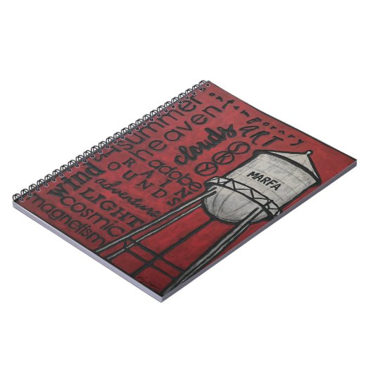 Marfa Spiral Notebook Notizblock (Linke Seite)