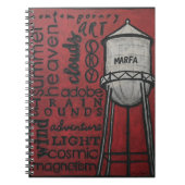 Marfa Spiral Notebook Notizblock (Vorderseite)