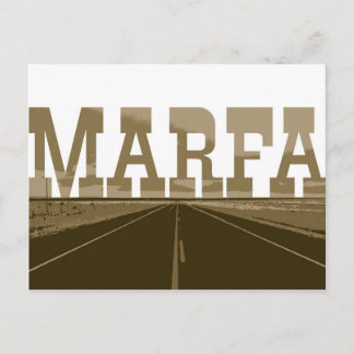 Marfa Texas Postkarte