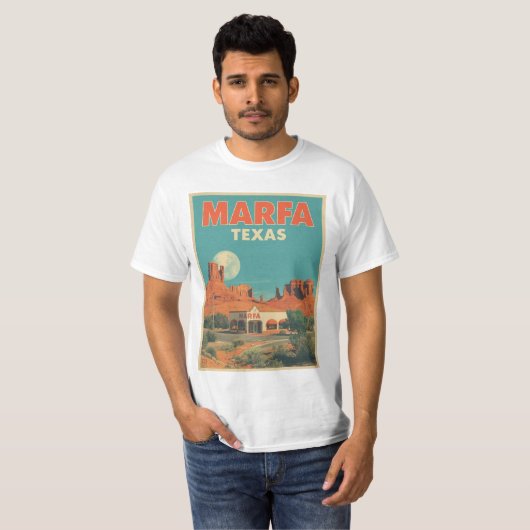 Marfa Texas T-Shirt (Vorne ganz)