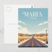 Marfa USA Postkarte (Vorne/Hinten)