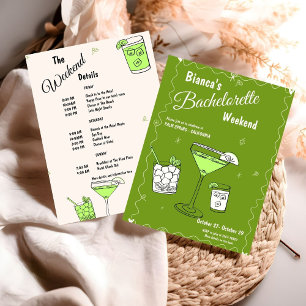 Marg & Matrimony Bachelorette Einladung