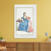 Margaret (1353-1412) Königin von Dänemark, Norwege Leinwanddruck (Insitu (Wohnzimmer))