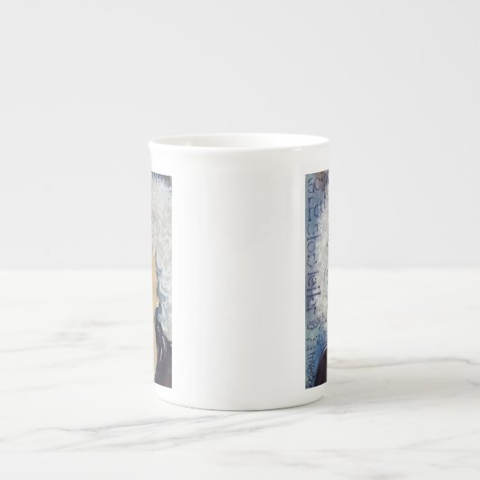 Margaret Atwood - wie ich Sie sehe zu projektieren Porzellantasse (Vorderseite)