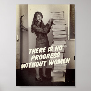 Margaret Hamilton NASA Coding Hero Poster