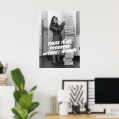 Margaret Hamilton Women in Stem Poster (Heimbüro)