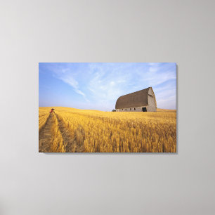 Margaret Horton bei Palouse Fotografie 2009 Leinwanddruck