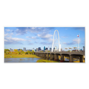 Margaret Hunt Bridge, Dallas, Texas Fotodruck