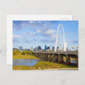 Margaret Hunt Bridge, Dallas, Texas Postkarte (Vorne/Hinten)