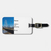 Margaret Hunt Hill Textured Gepäckanhänger (Vorderseite horizontal)