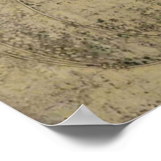 Margaret Macdonald, die schlafende Prinzessin Glas Poster (Ecke)