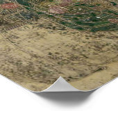 Margaret Macdonald, die schlafende Prinzessin Glas Poster (Ecke)