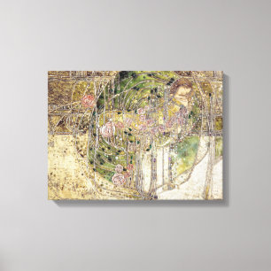 Margaret Macdonald - Die schlafende Prinzessin Leinwanddruck