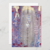 Margaret Macdonald Mackintosh Einladung (Vorne/Hinten)