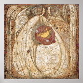 Margaret MacDonald Mackintosh Herz der Rose Poster (Vorne)