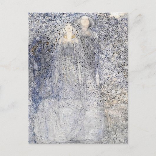 Margaret MacDonald Mackintosh Silberäpfel Postkarte (Vorderseite)