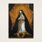 Margaret Mary Alacoque Sacred Heart Funerbitter (Vorderseite)