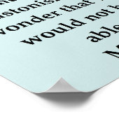 Margaret-Mead-Zitat Poster (Ecke)