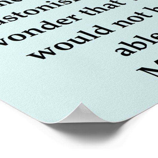 Margaret-Mead-Zitat Poster (Ecke)