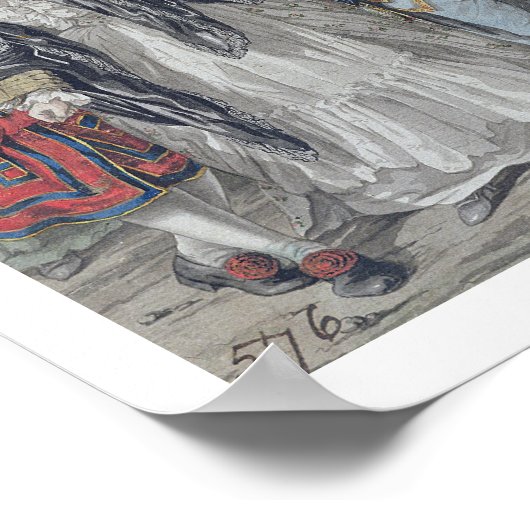 Margaret Nicholson versuchte, seinen m Poster (Ecke)