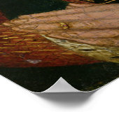 Margaret of York Duchess of Burgundy, c.1477 Poster (Ecke)