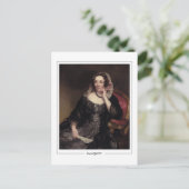 Margaret Sarah Carpenter #10 - Fine Art Postcard Postkarte (Stehend Vorderseite)
