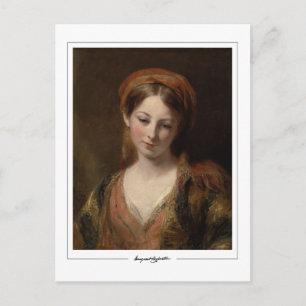 Margaret Sarah Carpenter #1 - Fine Art Postcard Postkarte