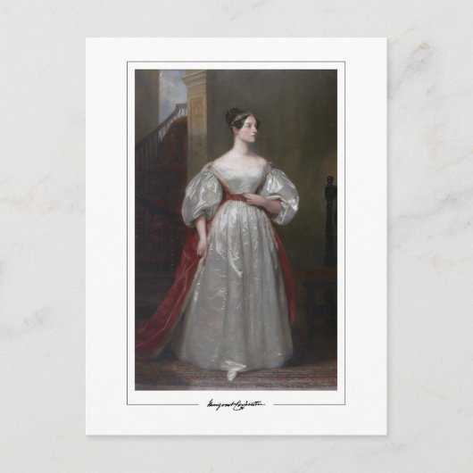 Margaret Sarah Carpenter #4 - Fine Art Postcard Postkarte (Vorderseite)