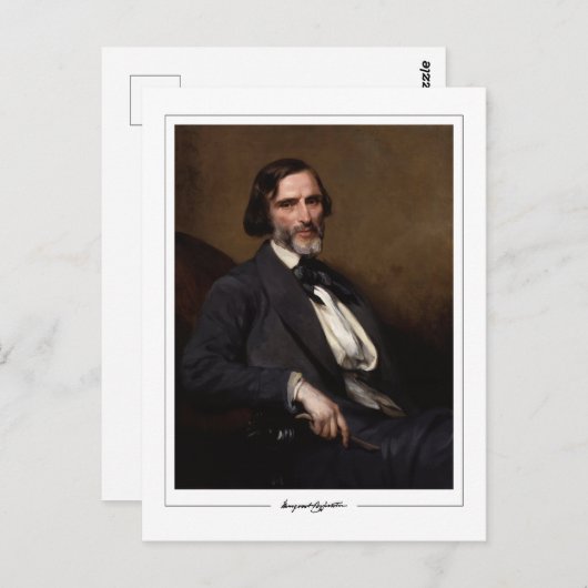 Margaret Sarah Carpenter #8 - Fine Art Postcard Postkarte (Vorne/Hinten)