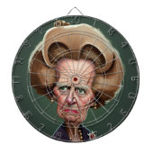 Margaret Thatcher Dartboard 2 Dartscheibe (vorne)
