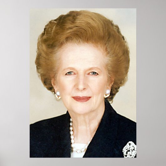 Margaret Thatcher, die eiserne Lady Poster (Vorne)