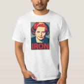 Margaret Thatcher"Eisen-" Shirt (Vorderseite)