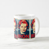 Margaret Thatcher"Eisen-" Tasse (VorderseiteRechts)