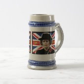 Margaret Thatcher I Liebe Maggie Bierglas (VorderseiteRechts)