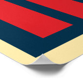 Margaret Thatcher "Iron" Poster (Ecke)