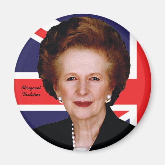 Margaret Thatcher Magnet (Vorne)
