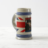 Margaret Thatcher Premierministerin Bierglas (Vorderseite Links)