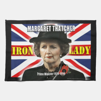 Margaret Thatcher Premierministerin Küchentuch
