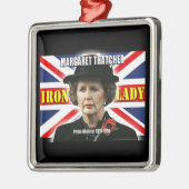 Margaret Thatcher Premierministerin Ornament Aus Metall (Links)